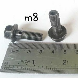 Baut nepel selang baut nepel cakram M8/baut 12