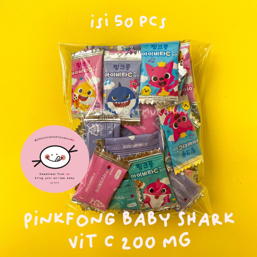 Pinkfong Baby Shark Vitamin C 200 MG