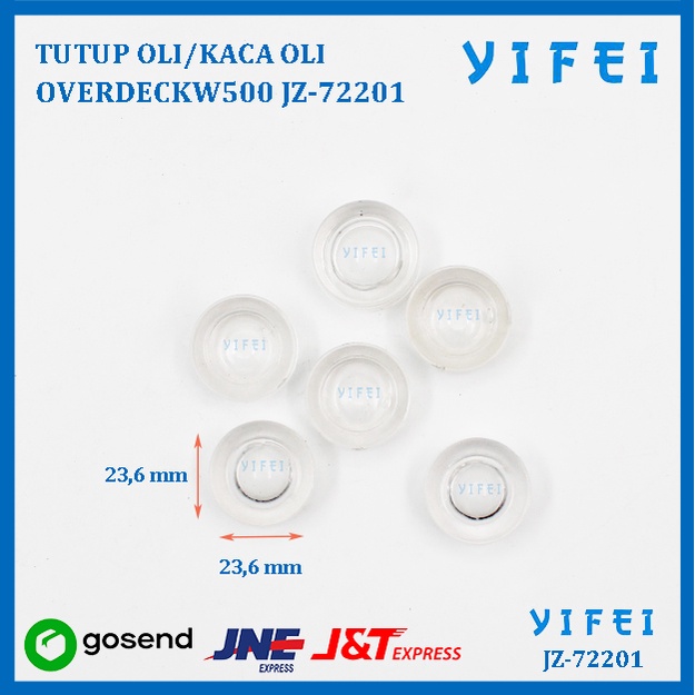 TUTUP OLI/KACA OLI OVERDECK W500 179107-05 YIFEI-30296JZ-72201