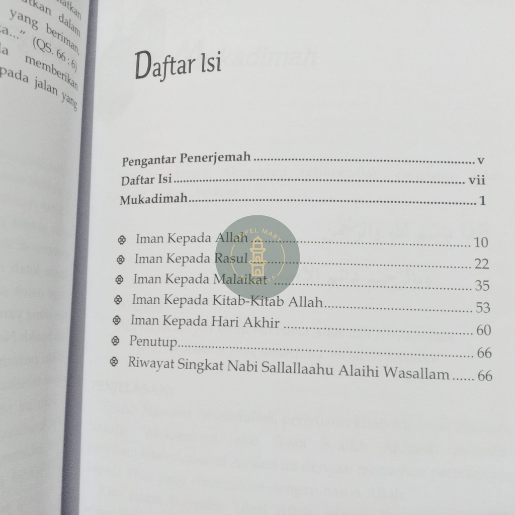 NUURUZH ZHALAAM terjemah kitab nurudzolam - Mutiara Ilmu Publizher