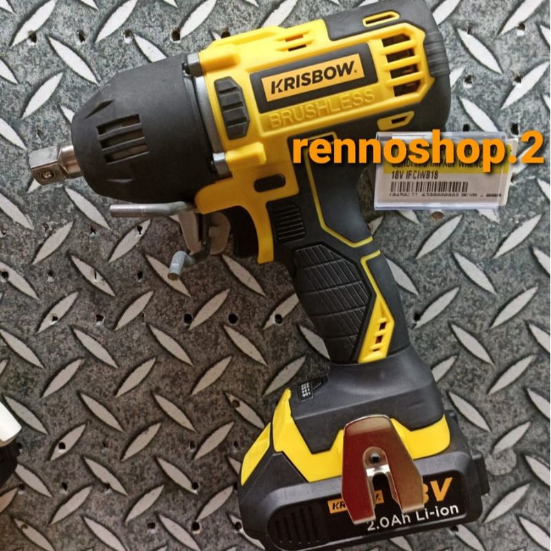 Jual Krisbow Mesin Impact Wrench Cordless 18v Irciwb18 Shopee Indonesia