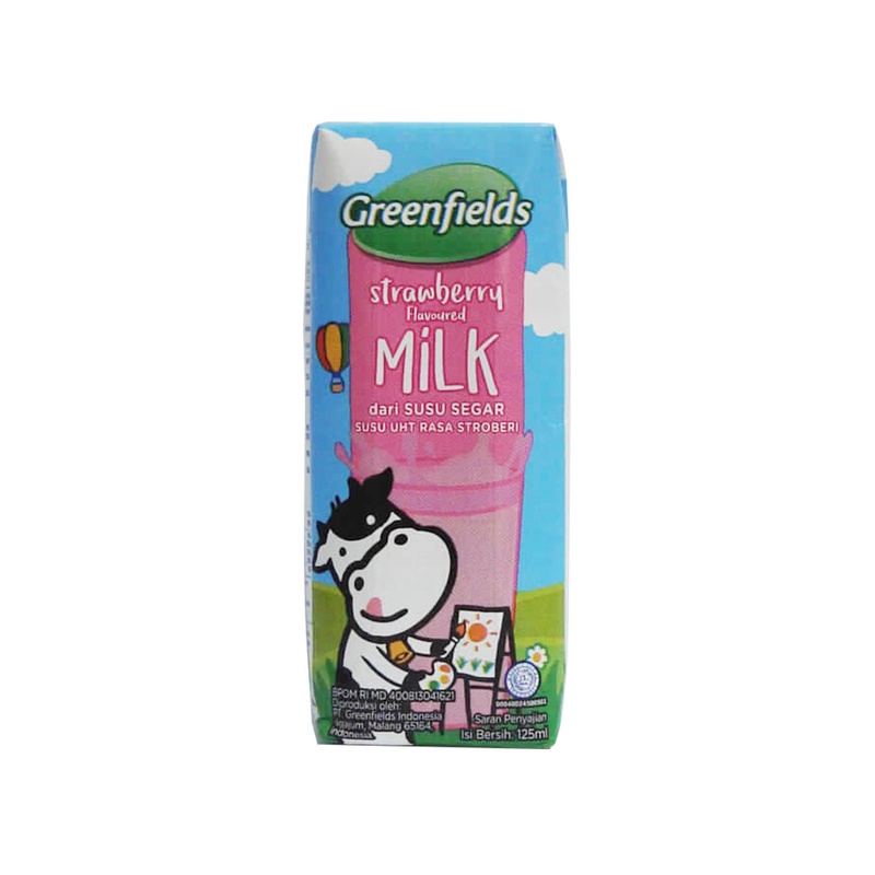 

Greenfields Uht Milk Strawberry 125Ml - Alhanan/04