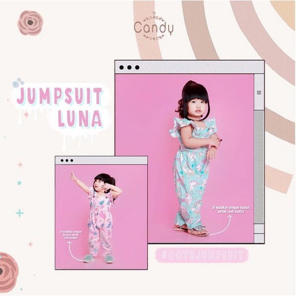 BAJU PAKAIAN DRESS DRES KODOK JUMPSUIT JAMSUIT JUMSUIT ANAK BAYI CEWE CEWEK PEREMPUAN HARIAN USIA UMUR 1 2 3 4 5 TH THN TAHUN KATUN TERBARU 2021 COD SURABAYA GRESIK SIDOARJO MOJOKERTO MALANG MADIUN JAKARTA DEPOK BEKASI TANGERANG GLENCA KIDS GLENCAKIDS-5