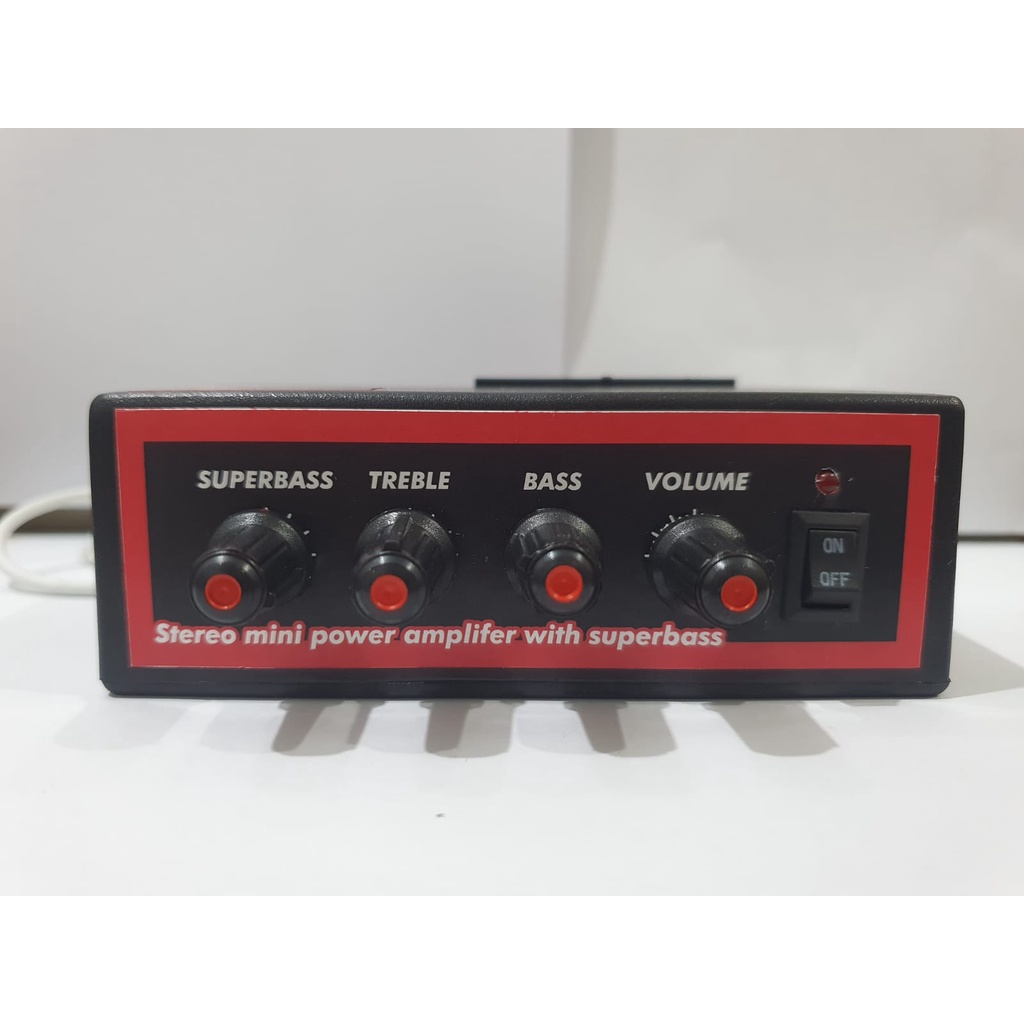 [TERLARIS] Power Amplifier Bluetooth No 13 Mini power audio Ampli Murah Bisa COD