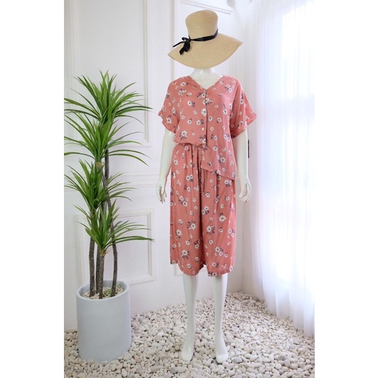 MILO SET-Dusty bunga putih