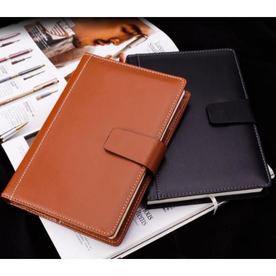 

BUKU AGENDA BAHAN KULIT LEADER, BUKU MEMO KERJA, NOTE BOOK LEADER MBS