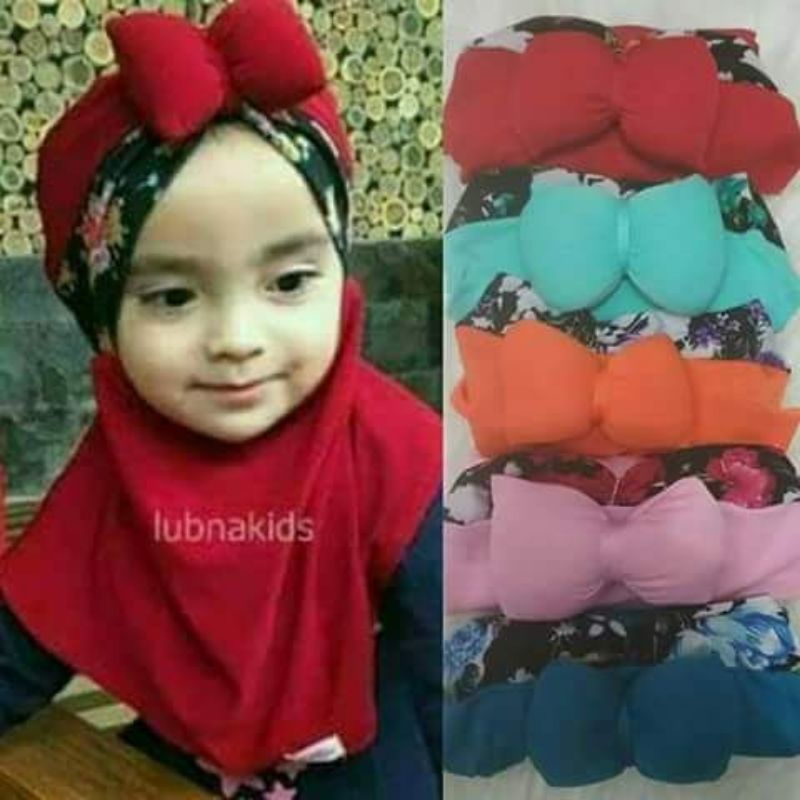 JILBAB BAYI sampai 18 bulan MODEL TURBAN JILBAB BANDO TOPI dll