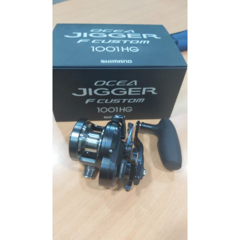 Reel OH Shimano Ocea Jigger F Custom 1001 HG GARANSI RESMI SHIMANO 1TH