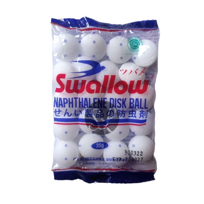 Kamper Swallow Naphthalene 35gr / Swallow Kapur Barus 35gr