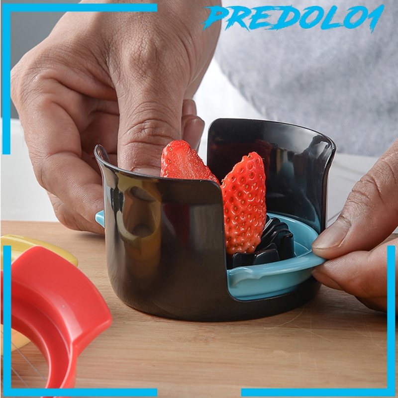 [PREDOLO1]3 in 1 Multipurpose Egg Slicer Egg Cutter Strawberry Slicer