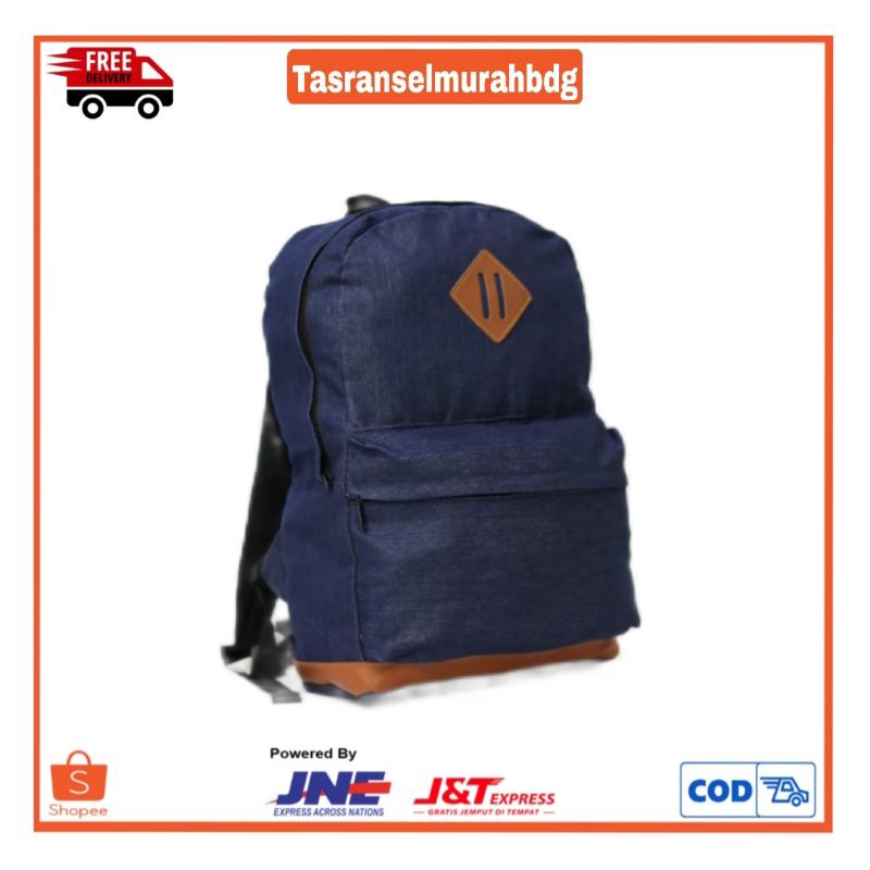Tas Ransel jeans Tas Ransel Pria