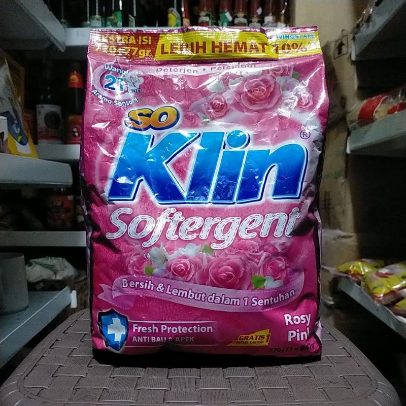so Klin softergent 770+77=847 gram