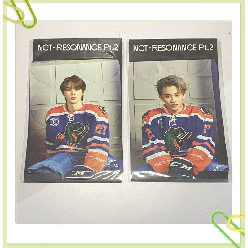 STANDEE ONLY HOLO LENTI RESONANCE PT.2 MARK & SUNGCHAN NCT PC POSTCARD