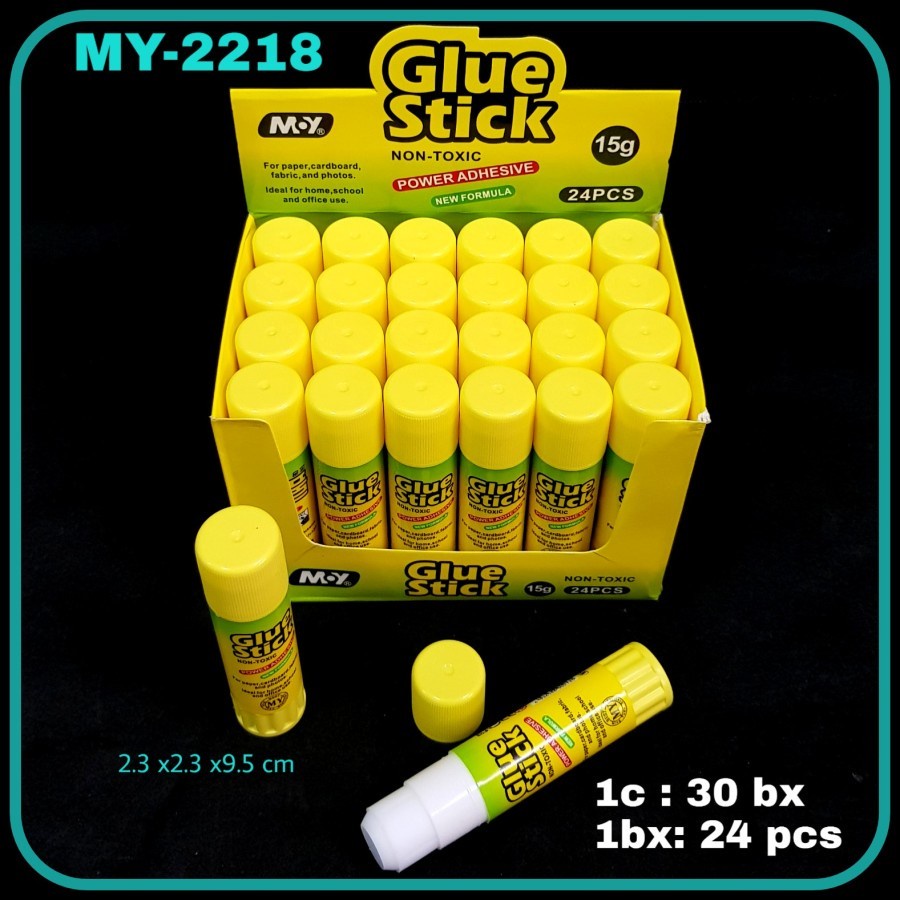 

SJS Lem Stick Kertas 15gr/Glue Stick/Lem Anak Sekolah/Lem Puter