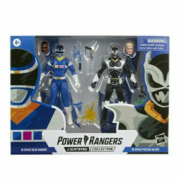 Power Rangers LC In Space Blue Ranger Vs Silver Psycho HPRF2047