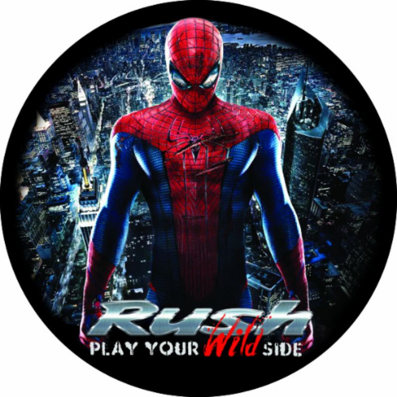 Cover ban mobil serep rush Sarung Ban RUSH Spiderman Tutup Serep ban Kartun Sipderman Original