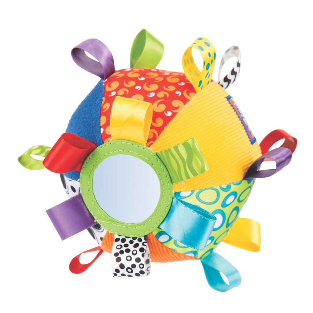 Playgro Baby Loopy Loop Chime Ball - Mainan Bola Lembut Anak Bayi Balita-2