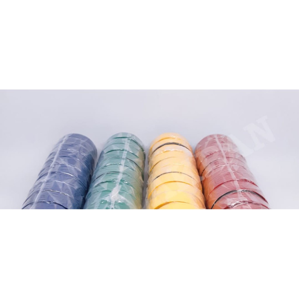 

Isolasi lakban selotip listrik PVC 0,5 setengah inchi 1/2