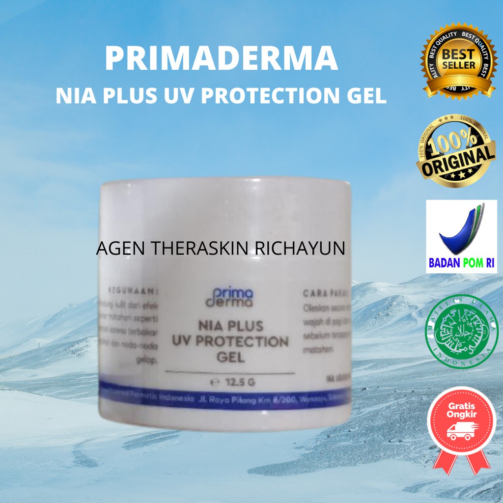 Primaderm nia plus uv protection gel