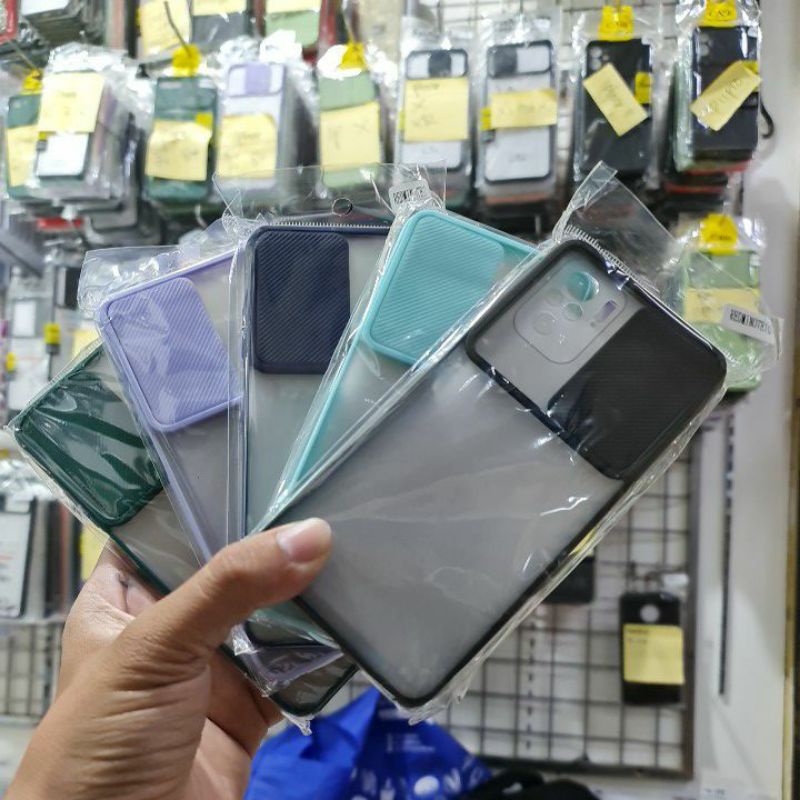 REDMI NOTE 10 NOTE 10S NOTE 10 PRO NOTE 10 5G CASE SLIDE CAMERA, CASE SLIDING PROTECT KAMERA DOFF FUZE COLOUR SOFT COLOUR HARDCASE CASING PELINDUNG KAMERA COVER