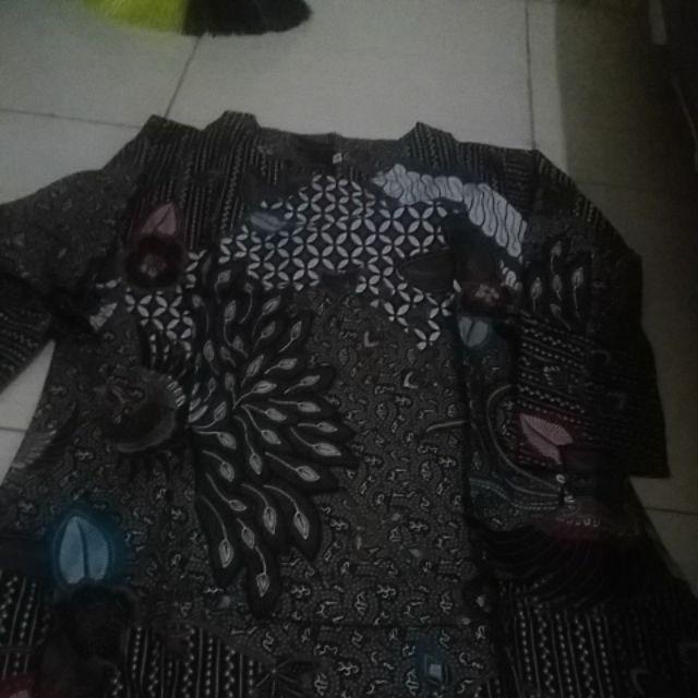 Batik Wanita Kekinian Blouse Batik Brokat Batik Kombinasi