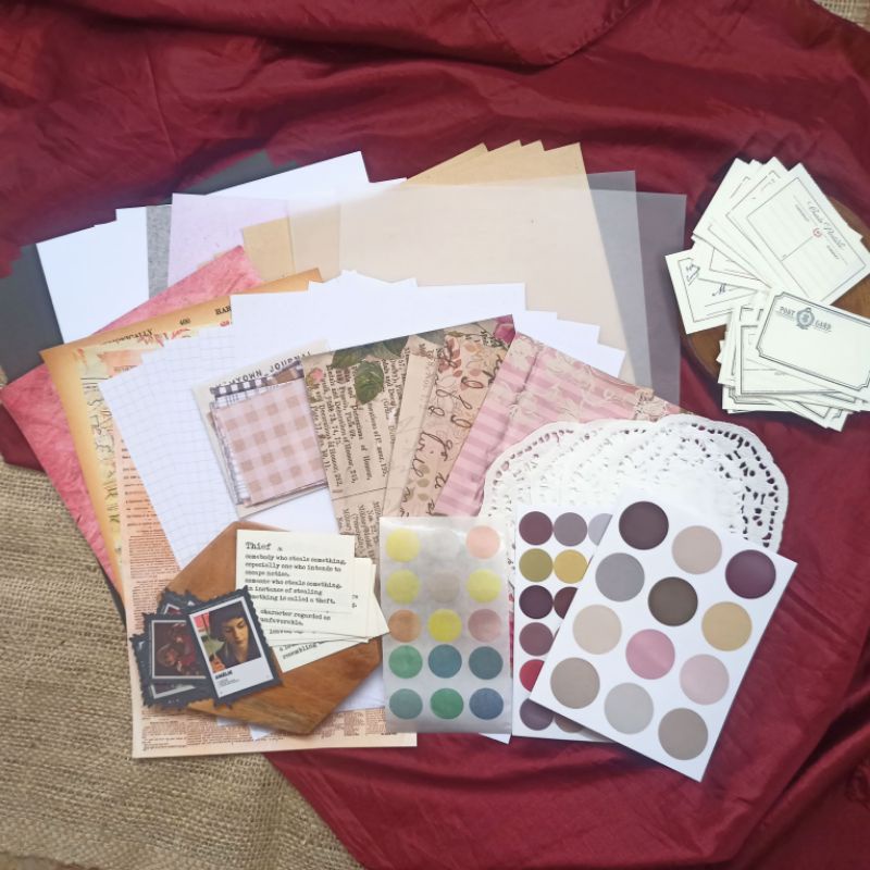 

MOJ - Journal Kit Vol. 2 / Journaling Kit / Bullet Journal Kit (145 pcs)