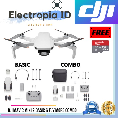DJI MAVIC MINI 2 BASIC & FLY MORE COMBO