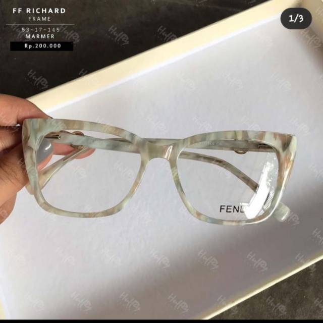 frame kacamata fendi richard marmer 
