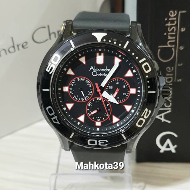 JAM TANGAN ALEXANDRE CHRISTIE AC6531MF BLACK