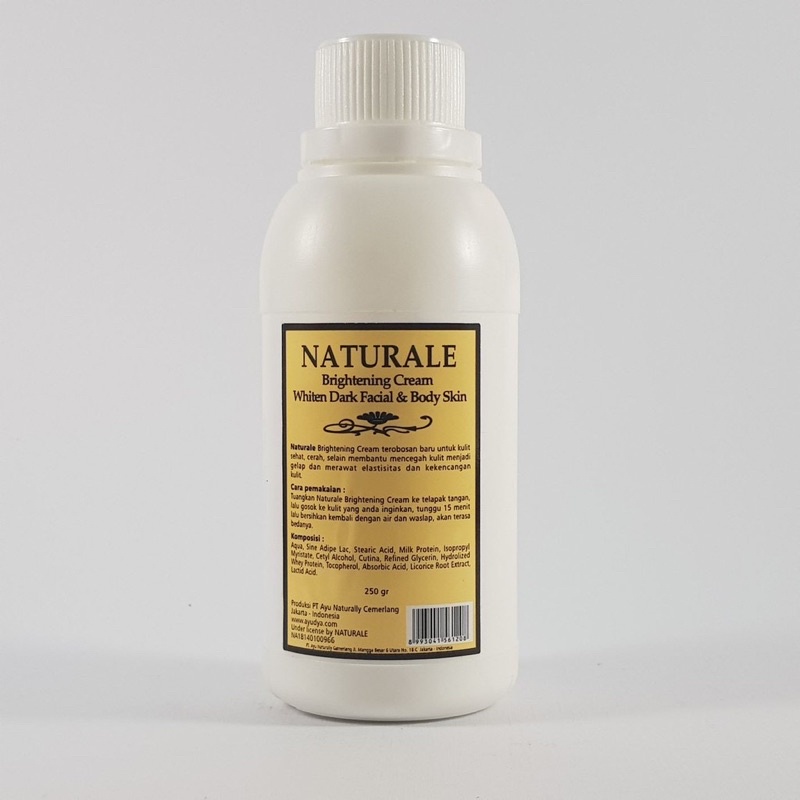 NATURALE BRIGHTENING CREAM - BLEACHING BADAN