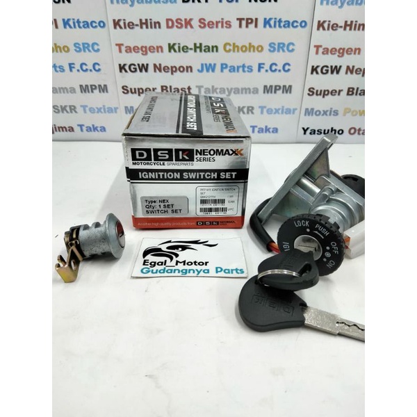 Kunci Kontak Set Suzuki Nex