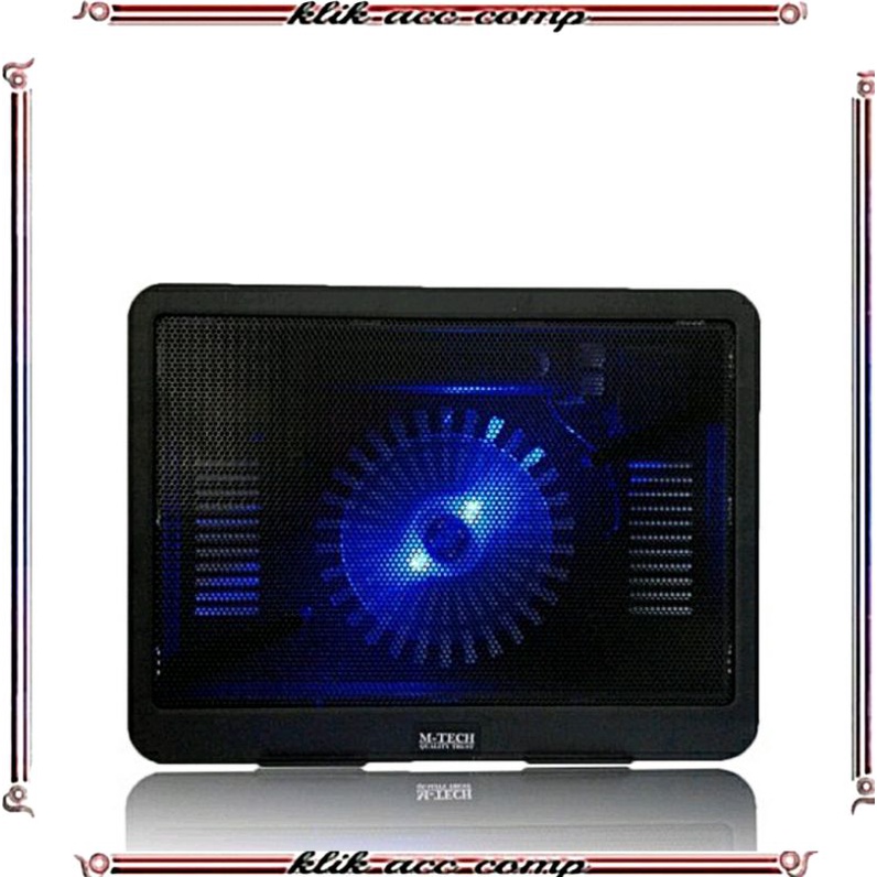 Cooling Fan M-Tech Cp-01 Cooler Pad Pendingin Laptop Mtech Cp 01 Fan