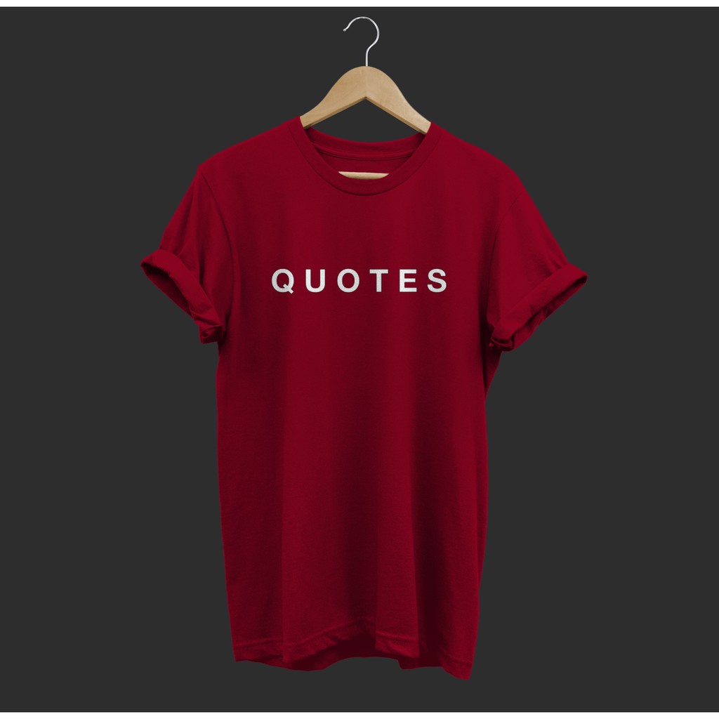 Kaos BIG Size &quot;QUOTES&quot; JUMBO Casual M-L-XL-2XL-3XL-4XL-5XL