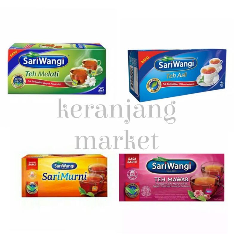 

Keranjang market teh sariwangi 25's