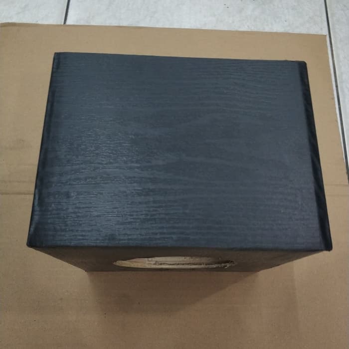 Box speaker 5 inch kayu kotak tahu ukuran 20cm x 20cm x15cm