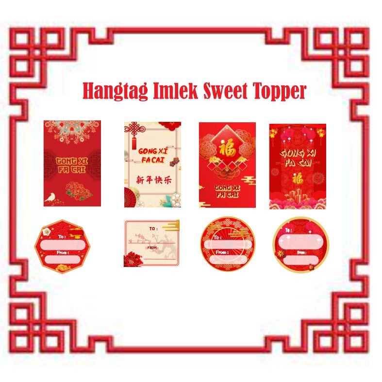 

Hang Tag IMLEK / SINCIA hangtag CNY universal