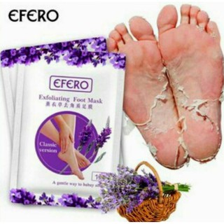 Image of 1 pasang Efero foot mask masker kaki foot peeling foot exfloating efero exfloating foot mask