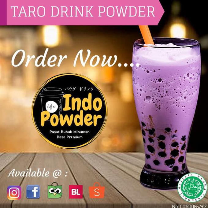 

MURAH PROMO Bubuk Minuman rasa Taro 1 Kg / Taro powder 1 Kg / Bubuk Minuman Taro 1