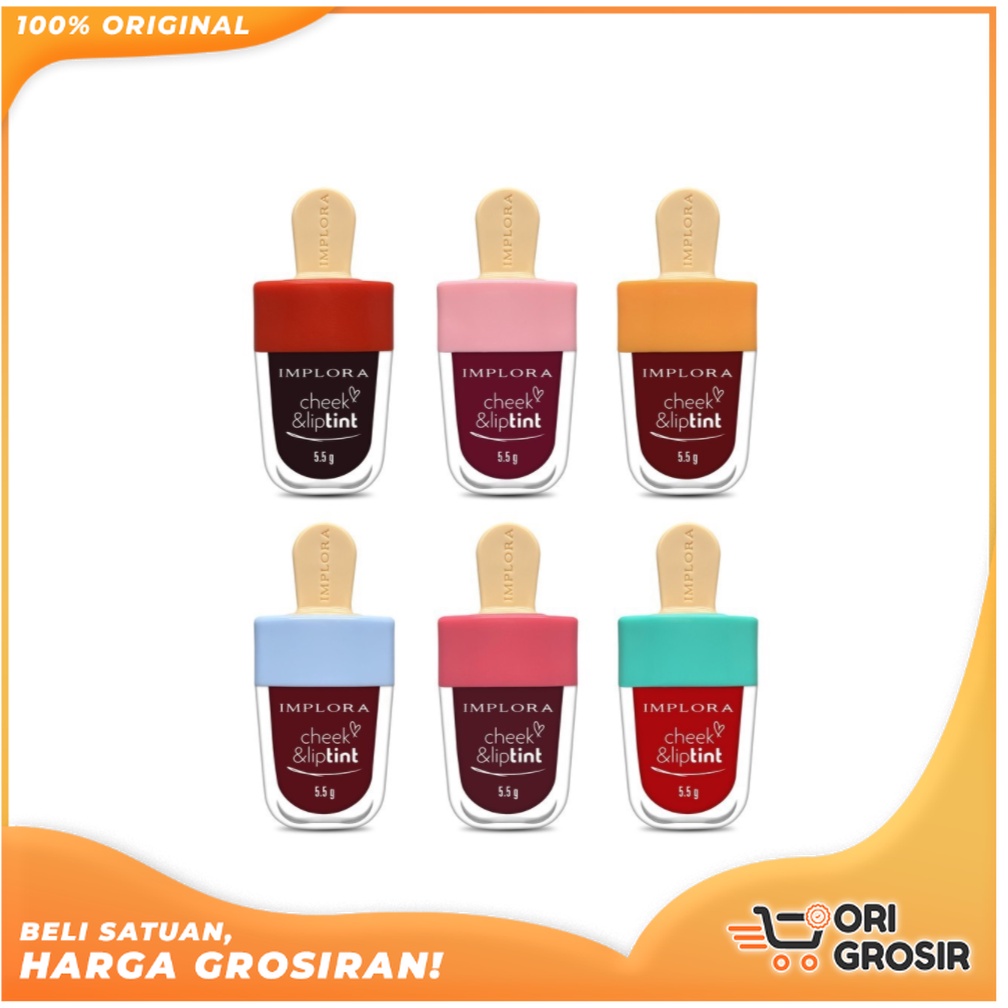 ORI Grosir IMPLORA Cheek & Liptint | Impora Cheek & Lip Tint