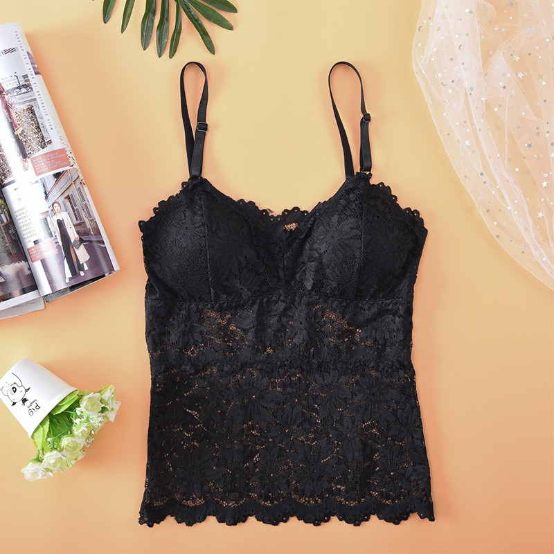 Victoria kamisol padded hiasan renda cantik bh pakaian dalam fashion 1026