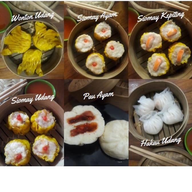 

SIOMAY DIMSUM FROZEN AYAM/UDANG/KEPITING ENAK HALAL - 10PCS/PACK