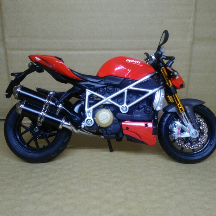 READY Miniatur Motor Ducati Streetfighter S Diecast Asli Origina Maisto TERBATAS