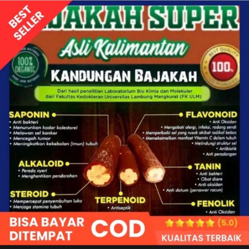 

Akar bajakah asli dari Kalimantan