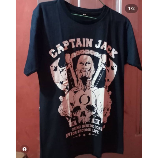 KAOS/BAJU FANS CAPTAIN JACK