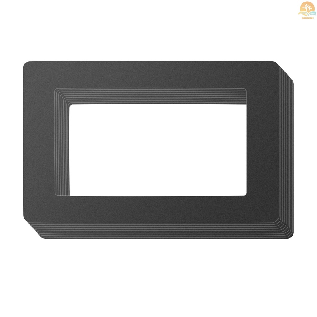 Black LCD Gasket 6.5 x 4.1in Protection from Resin Spill with Non-dust Cloths Compatible with Wanhao D7 Anycubic Photon Photon-S 5.5 Inch LCD Resin 3D Printer