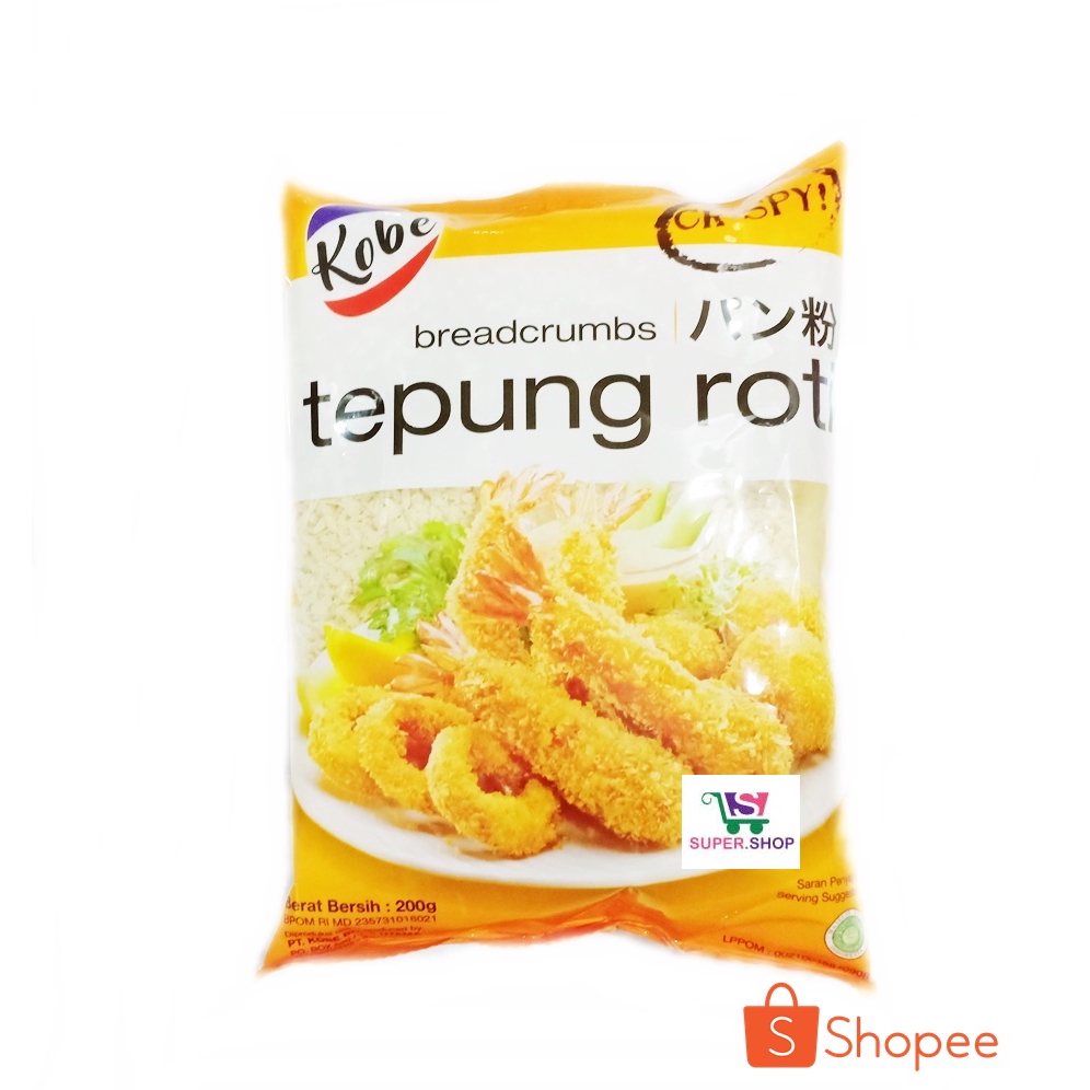 Kobe Tepung Roti / Breadcrumbs Crispy 200 Gram