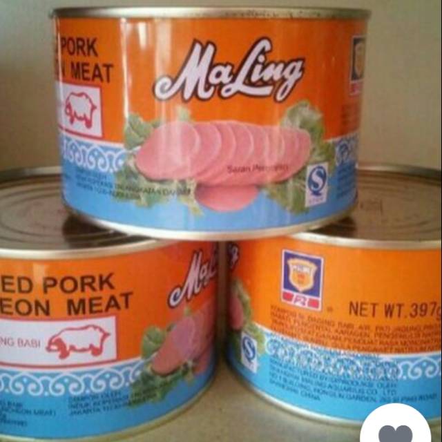 

TTS MALING CANNED PORK LUNCHEON MEAT 397 gr
