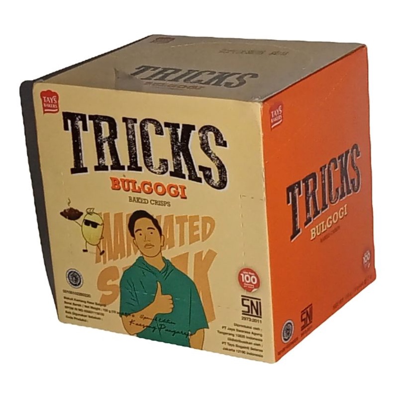 

TRICKS/Biskuit Kentang/15g x 10Pcs