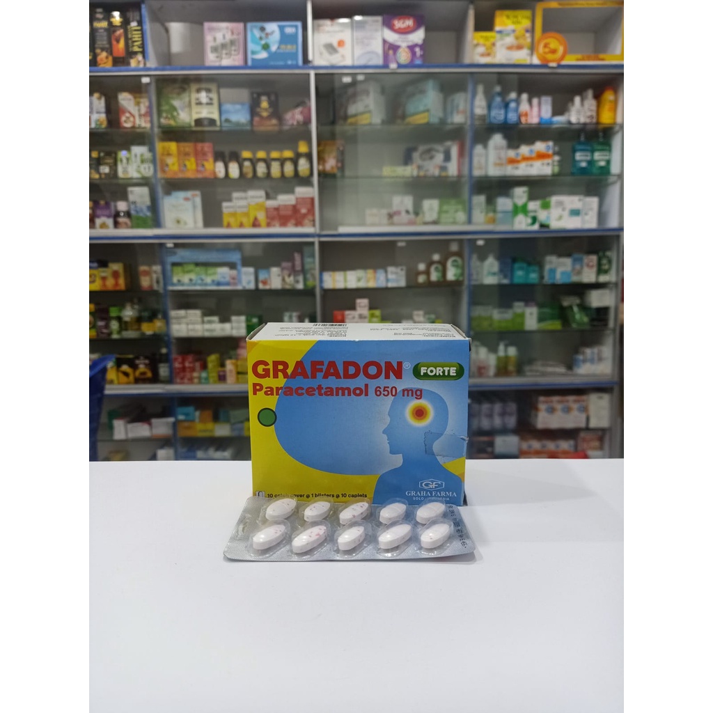 Grafadon Forte 650 mg Paracetamol Demam