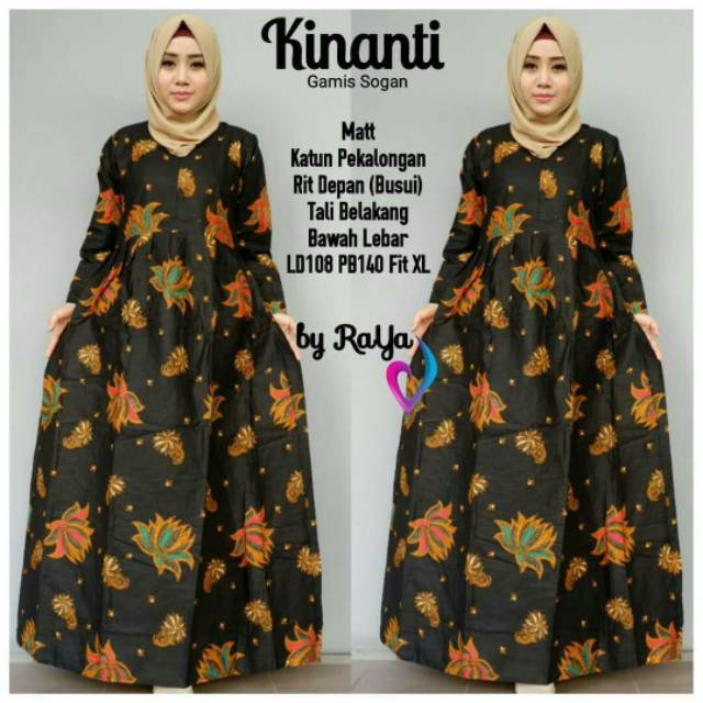 Gamis Batik Kinanti Amn